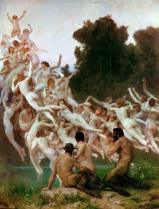 The Oreads Les Oréades بواسطة William Adolphe Bouguereau