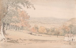 منظر من Stokenchurch Hill ، باكينجهامشير