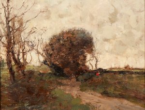 أفقي (زيت على لوح) بواسطة وليام الفريد جيبسون