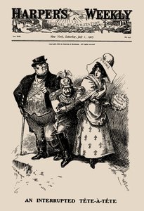 أسبوعية Tete-a-tete Harper's Weekly المتقطعة ، 1905.