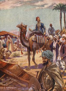 رسم توضيحي لحياة الجنرال جوردون (طباعة حجرية ملونة)