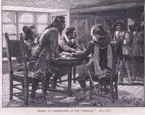 القبض على المتآمرين في حورية البحر 1658 م بواسطة صوف ويليام بارنز
