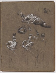 دراسات في الرسم الزيتي ، العلم: البحيرة ، 16 مايو 1811؟ بواسطة صوف ويليام بارنز
