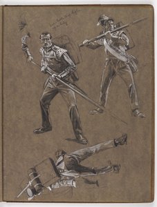 دراسات في الرسم الزيتي ، العلم: البحيرة ، 16 مايو 1811؟ بواسطة صوف ويليام بارنز