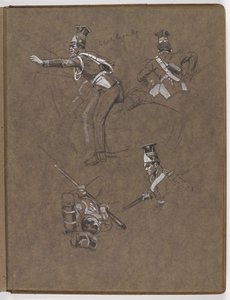 دراسات في الرسم الزيتي ، العلم: البحيرة ، 16 مايو 1811؟ بواسطة صوف ويليام بارنز