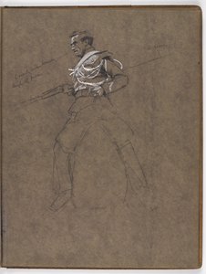 دراسة عن الرسم الزيتي من تأليف ويليام بارنز فولين ، العلم: البوحرة ، 16 مايو 1811؟ بواسطة صوف ويليام بارنز