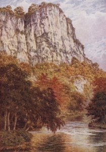 The High Tor, Matlock (colour litho) بواسطة وليام بيسكومب جاردنر
