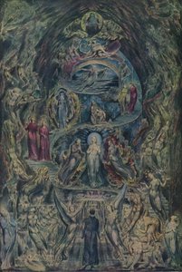 قصة رمزية ، c1820-1825 ، 1922. بواسطة وليام بليك
