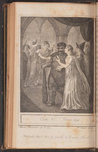 كانتو الرابع ، الآية 294 ، نُشرت عام 1803. بواسطة وليام بليك