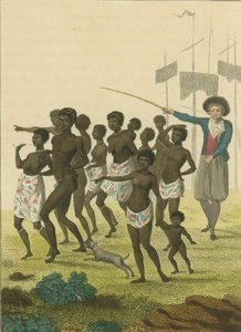 مجموعة من السود ، كما تم استيرادها لبيعها للعبيد ، 1793. بواسطة وليام بليك