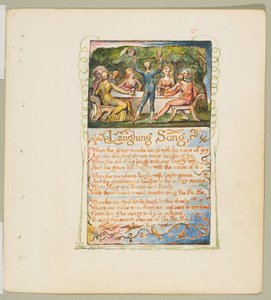 أغاني البراءة والخبرة: أغنية الضحك ، كاليفورنيا. 1825. بواسطة وليام بليك