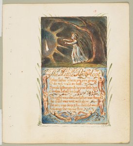 أغاني البراءة والخبرة: ليتل بوي لوست ، كاليفورنيا. 1825. بواسطة وليام بليك