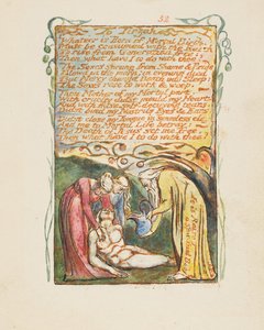 ترانيم البراءة والخبرة: إلى ترصة ، كاليفورنيا. 1825. بواسطة وليام بليك