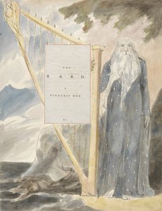 The Bard ، A Pindaric Ode: &39;O&39;er your Country Hangs، The Scourge of Heaven، From you be Born، who o&39;er the Country hangs&39;، from &39;The Poems of Thomas Gray&39; بواسطة وليام بليك