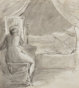 سرير الموت (الوجه الأيمن) بواسطة وليام بليك