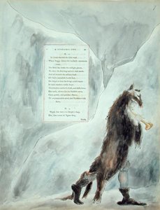 The Progress of Poesy ، A Pindaric Ode ، من The Poems of Thomas Gray ، نُشر في 1797-98 (ألوان مائية وحبر أسود على ورق) بواسطة وليام بليك
