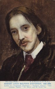 روبرت لويس ستيفنسون (1850-1894) ، روائي اسكتلندي ، شاعر وكاتب سفر بواسطة وليام بليك ريتشموند