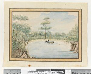 مقابل. ص. 182. `` أخذ كولبي وبنالون. 25 نوفمبر 1789 '، 1802 (ألوان مائية) بواسطة وليام برادلي