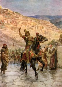 الآشورية رابشكيك تطالب باستسلام القدس - الكتاب المقدس بواسطة ويليام براسي هول