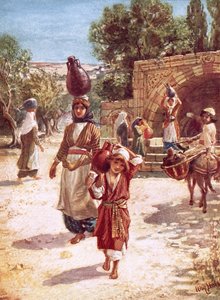 المسيح كصبي صغير بواسطة ويليام براسي هول
