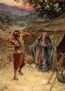 Jael Yael and Sisera - الكتاب المقدس بواسطة ويليام براسي هول