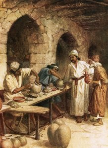 ارميا والفخاري بواسطة ويليام براسي هول