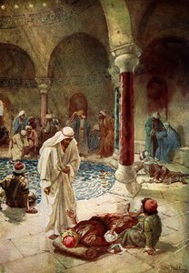 يسوع يشفي رجل مريض - الكتاب المقدس