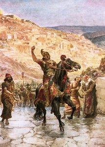 ربشاقى الآشوريين يطالبون باستسلام القدس بواسطة ويليام براسي هول
