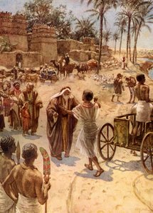 لقاء يعقوب ويوسف في مصر - الكتاب المقدس