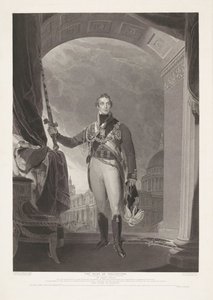 Portret van Arthur Wellesley، hertog van Wellington. بورتريت فان آرثر ويليسلي ، هيرتوج فان ويلينجتون دوق ويلينجتون (العنوان على الجسم) بواسطة روبرت بوير