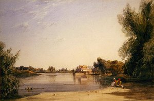 طاحونة على نهر السين بواسطة وليام كالو