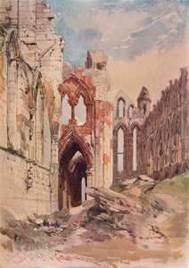 داخل دير ويتبي ، c1915 بواسطة وليام كالو