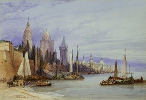 Mayence ، على نهر الراين ، 1895 بواسطة وليام كالو