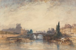 منظر لـ Pont Royal بواسطة وليام كالو