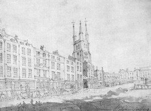 منظر لـ Snow Hill الذي يخضع للتحسينات ، 1803 (رسم)