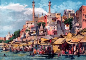 بيناريس ، الهند ، 1857. بواسطة وليام كاربنتر