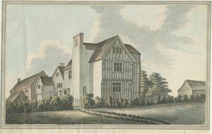 منزل Boscobel: الرسم بالألوان المائية ، و [1796] (رسم) بواسطة وليام كارتر