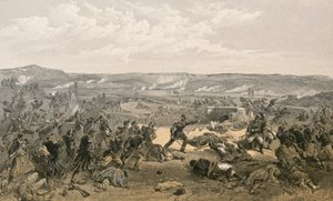 معركة تشيرنايا ، 16 أغسطس 1855 بواسطة وليام كريميا سيمبسون
