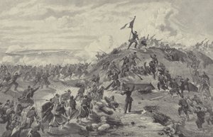 الاستيلاء على Malakoff Redoubt من قبل الفرنسيين ، حصار سيفاستوبول ، 8 سبتمبر 1855 بواسطة وليام كريميا سيمبسون