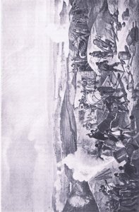 سيفاستوبول: يوم حار على البطاريات ، رسم توضيحي من المعارك البريطانية في البر والبحر ، 1915 بواسطة وليام كريميا سيمبسون