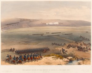 قضية الفرسان في مرتفعات بولجاناك - البندقية الأولى. 19 سبتمبر 1854 ؟، 1855 بواسطة وليام كريميا سيمبسون