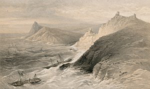 العاصفة قبالة ميناء بالاكلافا ، 14 نوفمبر 1854 بواسطة وليام كريميا سيمبسون