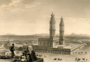 مسجد في كويمباتور ، 1835. بواسطة وليام دانييل