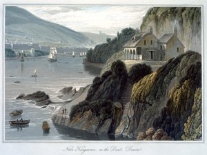 "بالقرب من Kingswear ، على دارت ، ديفون" ، ١٨٢٥ بواسطة وليام دانييل