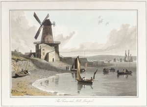 تاونز إند ميل ، ليفربول ، 1814-1825 بواسطة وليام دانييل