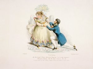 "بهذه اليد ، أقسم أنه يمكن الاستغناء عن ممتلكاتك بسهولة - ولكن شخصك ... أوه ، أوه." ، 1828 بواسطة ويليام داي