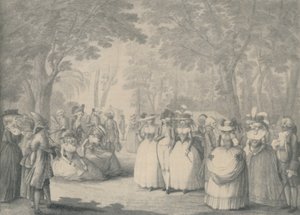 في حدائق كارلتون هاوس ، 1760-1820 ، 1920