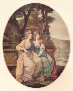 دوقة ديفونشاير وليدي دنكانون ، 1782