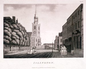 سانت ماري ، إيسلينجتون ، لندن 1792 بواسطة وليام إليس