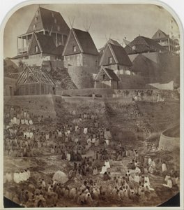 منظر ل Antsahatsiroa ، مدغشقر ، 1862-65. بواسطة وليام إليس